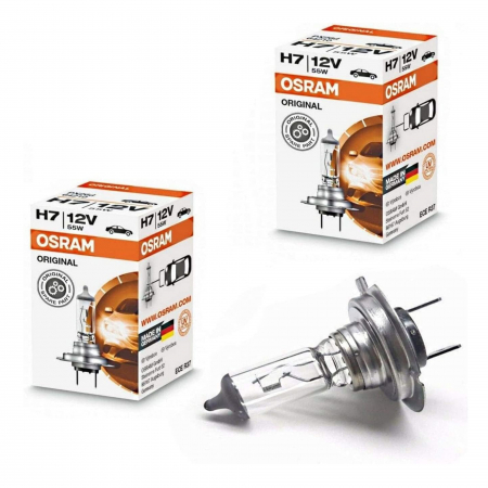 Pachet 2 becuri H7 55 W Osram Original [1]