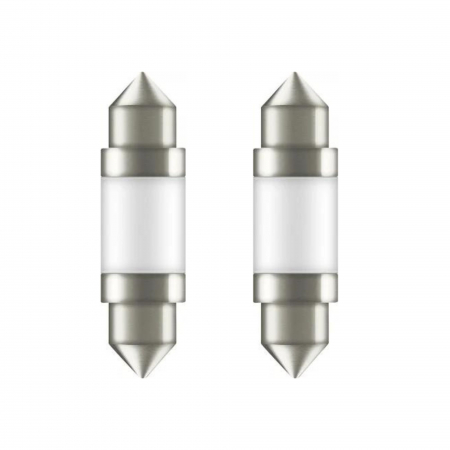 Becuri Auto - Pachet 2 becuri auxiliare LED C5W 36 MM Osram blister 6000K white