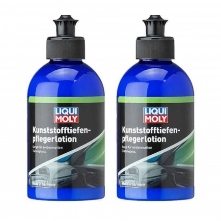 Pachet 2 x Lotiune Liqui Moly pentru intretinerea in profunzime a elementelor de plastic si cauciuc 250 ml