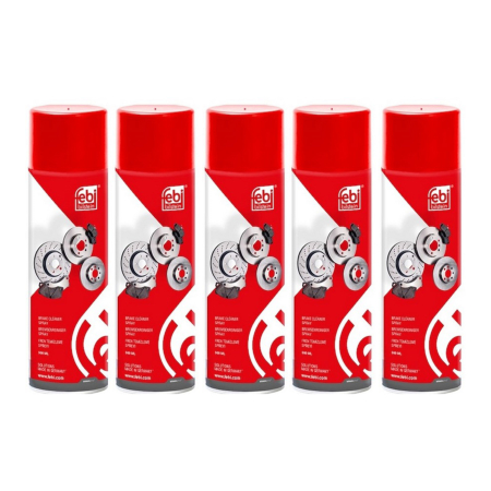 Pachete - Pachet 5 x Spray Curățare Frâne și Ambreiaj Febi Bilstein 200001, Degresant Auto - 500 ml
