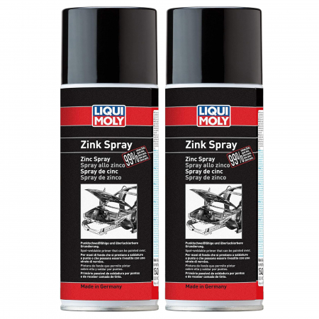 Reparatii si Echipamente Auto - Pachet 2 x Spray Liqui Moly cu zinc 400 ml