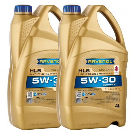Uleiuri si Lichide - Pachet 2 x Ulei Ravenol HLS 5W30 4 litri