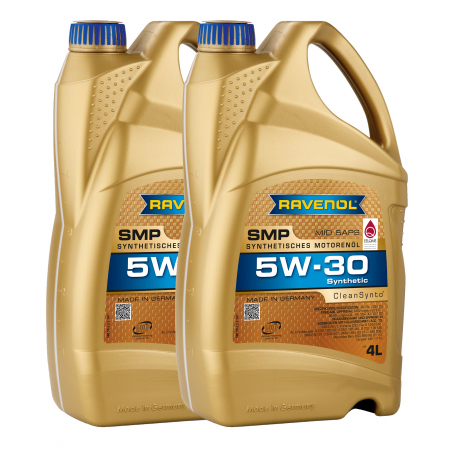 Uleiuri si Lichide - Pachet 2 x Ulei Ravenol SMP 5W30 4 litri