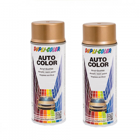 Vopsea Auto - Pachet 2 x Vopsea Spray Auto Dacia Crem Stelar Metalizată Dupli-Color 350 ml