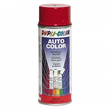 Vopsea Auto - Vopsea Spray Auto Dacia Rosu 270 Dupli-Color 350 ml