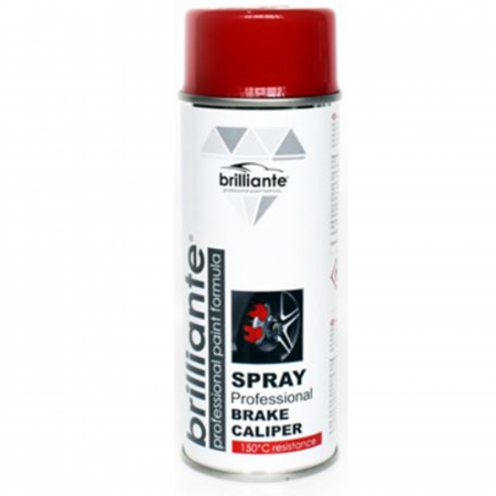 Vopsea Auto - Vopsea Spray rosu Brilliante pentru etriere frane RAL 3002 400 ml