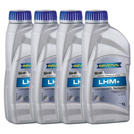 Ulei Servodirectie - Pachet 4 litri ulei hidraulic Ravenol LHM+