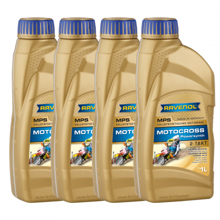 Consumabile Moto - Pachet 4 litri ulei Ravenol 2T MPS