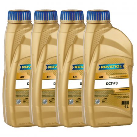 Ulei Cutie de Viteze - Pachet 4 litri ulei Ravenol ATF DCT-F3 pentru transmisie automata