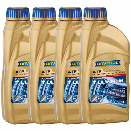 Ulei Cutie de Viteze - Pachet 4 litri ulei Ravenol ATF T-UVL Fluid pentru transmisie automata
