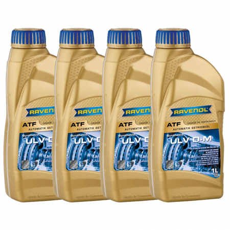 Branduri - Pachet 4 litri ulei Ravenol ATF ULV D-M pentru transmisie automata