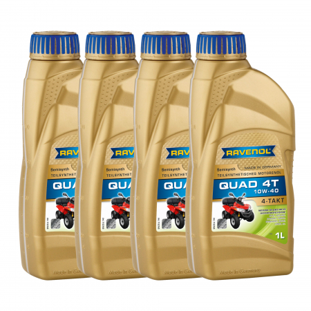 Moto - Pachet 4 litri ulei Ravenol Quad 4T 10W40