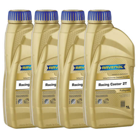 Moto - Pachet 4 litri ulei Ravenol Racing castor 2T