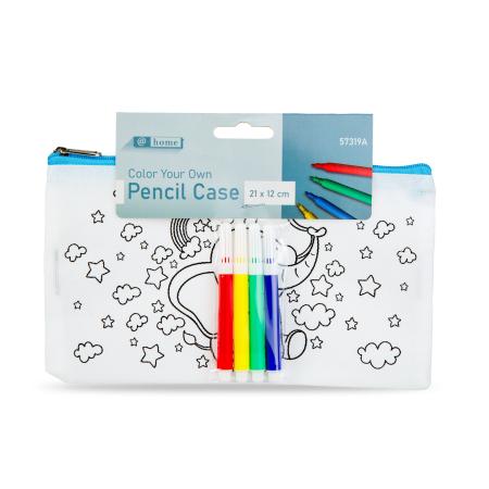 Pachet 3 Penare Colorabile - Creative, cu Markere Incluse (21 x 12 cm) [3]