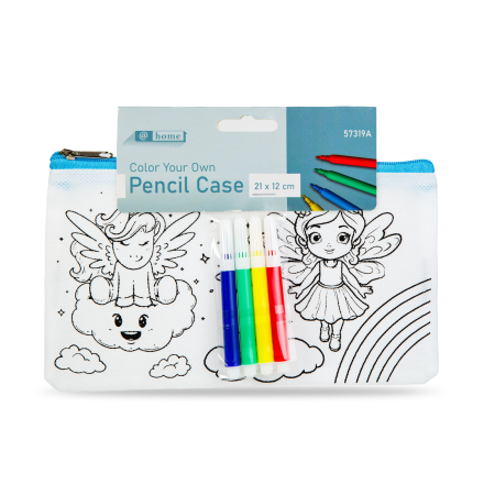 Pachet 3 Penare Colorabile - Creative, cu Markere Incluse (21 x 12 cm) [2]