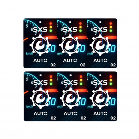 Merch - Pachet 6 x Odorizant auto bradut SXS02