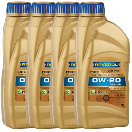 Pachete - Pachet 4 litri Ulei Ravenol DFE USVO 0W20
