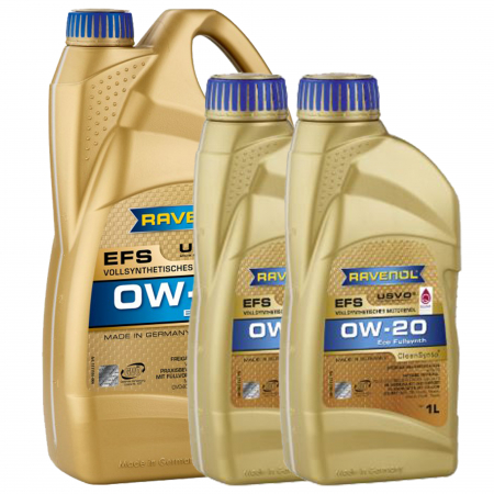 Branduri - Pachet 6 litri ulei Ravenol EFS USVO 0W20