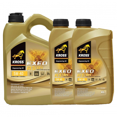 Pachete cu pret redus - Pachet 7 litri Ulei Kross Exeo A3/B4 5W40