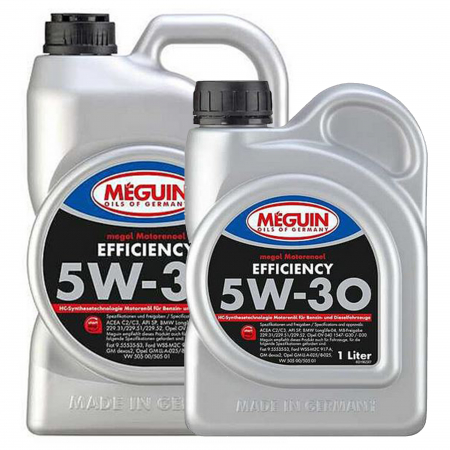 Branduri - Pachet 6 litri Ulei Meguin Efficiency 5W30