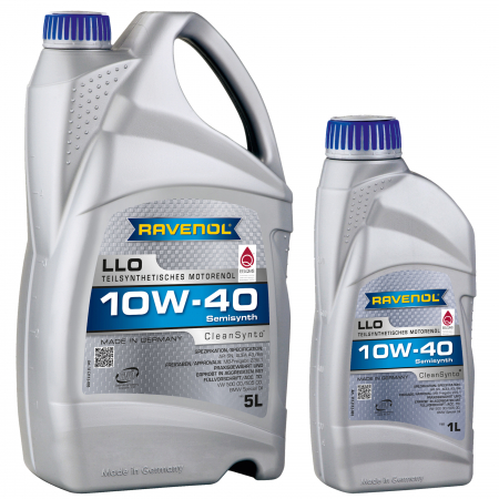 Branduri - Pachet 6 Litri ulei Ravenol LLO 10W40