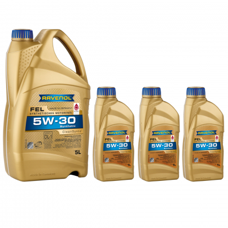 Branduri - Pachet 8 Litri ulei Ravenol FEL 5W30