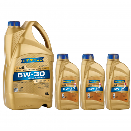 Uleiuri si Lichide - Pachet 8 Litri ulei Ravenol HDS 5W30
