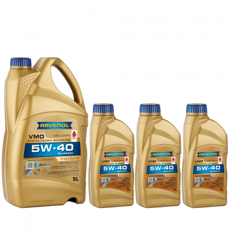 Uleiuri si Lichide - Pachet 8 Litri ulei Ravenol VMO 5W40