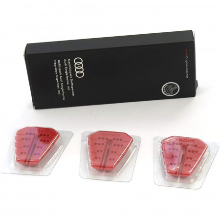 Branduri - Pachet Rezerve Odorizant Audi Singleframe Rosu