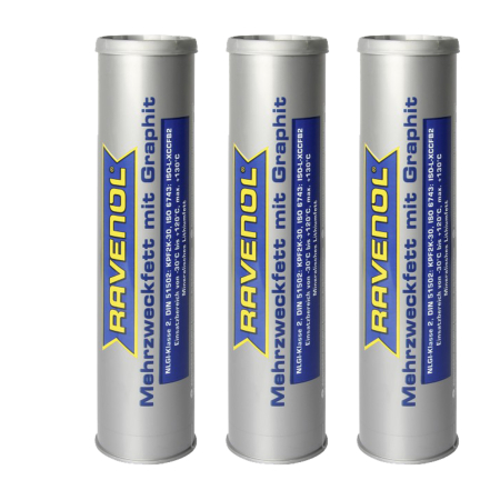 Vaselina si Lubrifianti Auto - Pachet unsoare Ravenol grafitata 1.2 kg
