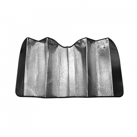 Parasolare Auto - Parasolar parbriz folie aluminiu marime M 145x60 cm