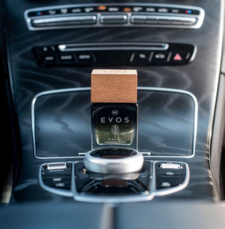 Parfum Auto Spray K2 EVOS SPARTA 50ml, Aromă Chypre (Grapefruit, Cedru, Mosc), Sticlă cu Dop de Lemn [7]