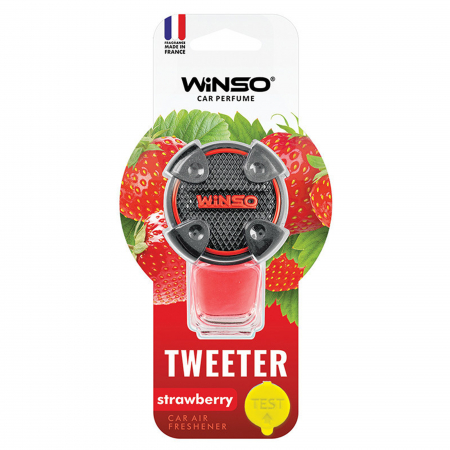 Odorizante grila - Parfum auto Winso Tweeter Strawberry 8 ml