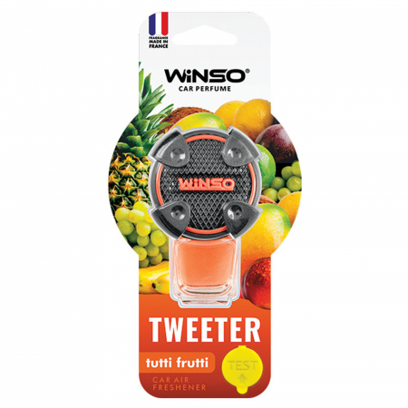 Odorizante grila - Parfum auto Winso Tweeter Tutti Frutti 8 ml