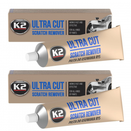 Produse Cosmetica Auto - Pachet 2 x pasta polish K2 Ultra Cut pentru vopsea 100g