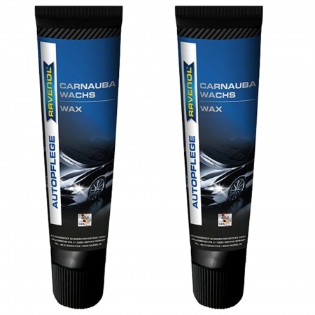 Produse Cosmetica Auto - Pachet 2 x pasta Ravenol Carnauba Wax pentru ceruire 100 grame
