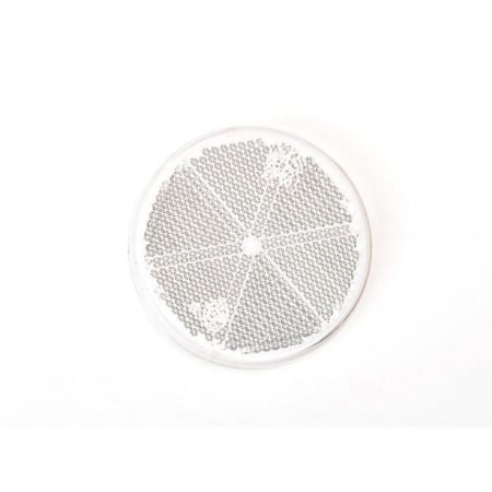 Branduri - Catadioptru rotund cu adeziv 840 FI-61 WAS – alb, montaj universal