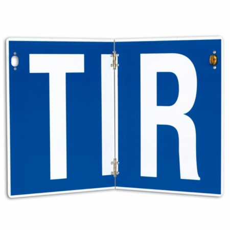 Branduri - Placa TIR Hico 400x250 mm nereflectorizanta