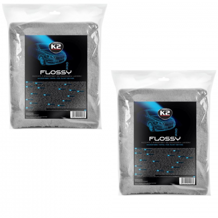 Branduri - Pachet 2 x prosop microfibra K2 Flossy 800GSM 60X90 cm