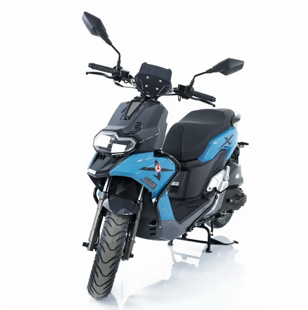 Scuter pe benzină Rotakt Intercity, motor 125cc, viteză maximă 85 Km/h, 6,5 kW /7500 rpm, Euro 5 [2]