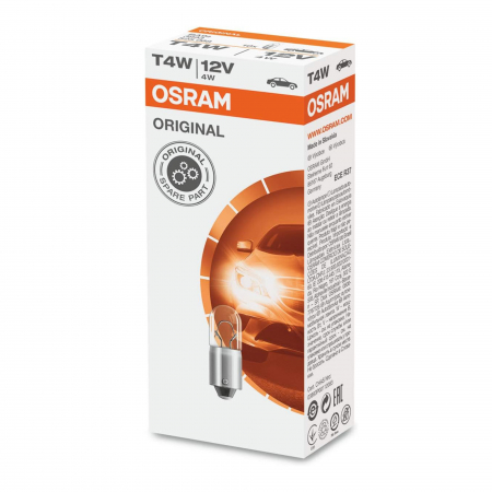 Electrica si Electronice Auto - Set 10 Becuri 12V T4W Osram, Original