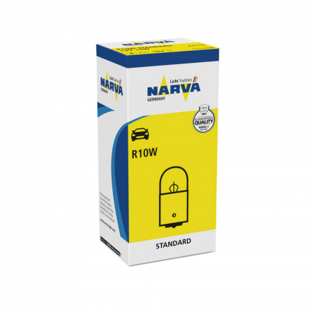 Becuri Auto - Set 10 Becuri Auxiliare 12V R10W Narva