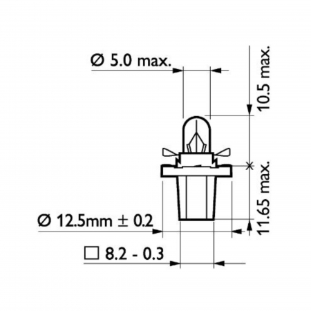 Set 10 Becuri Bax 8.5D/2 Grey Philips [2]