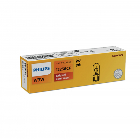 Electrica si Electronice Auto - Set 10 Becuri Fara Soclu W3W 12V Philips