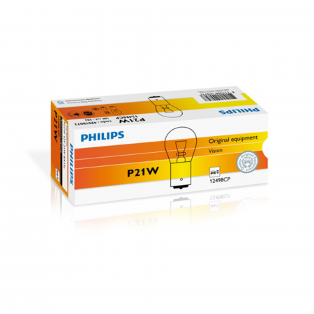 Auxiliare Halogen - Set 10 Becuri Semnalizare P21W 12V Philips