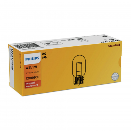 Electrica si Electronice Auto - Set 10 Becuri Semnalizare W21/5W 12V Philips