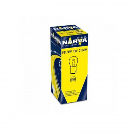 Becuri Auto - Set 10 Becuri Stop Frana 12V P21/4W Narva