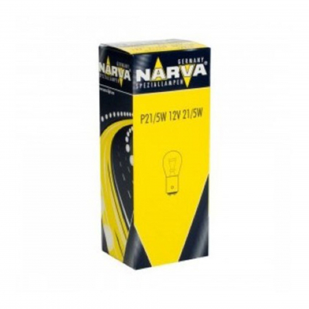 Electrica si Electronice Auto - Set 10 Becuri Stop Frana 12V P21/5W BAY15D Narva