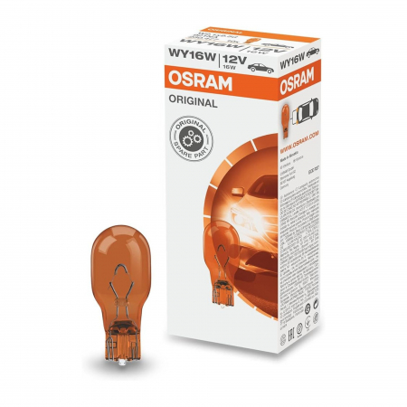 Auxiliare Halogen - Set 10 Becuri 12V WY16W Osram, Original