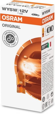 Becuri Auto - Set 10 bec WY5W 12V Osram Original
